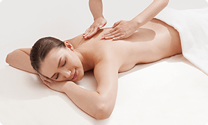 {脚やせorお腹やせ体験}